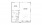 A12 - 1 bedroom floorplan layout with 1 bath and 826 square feet.